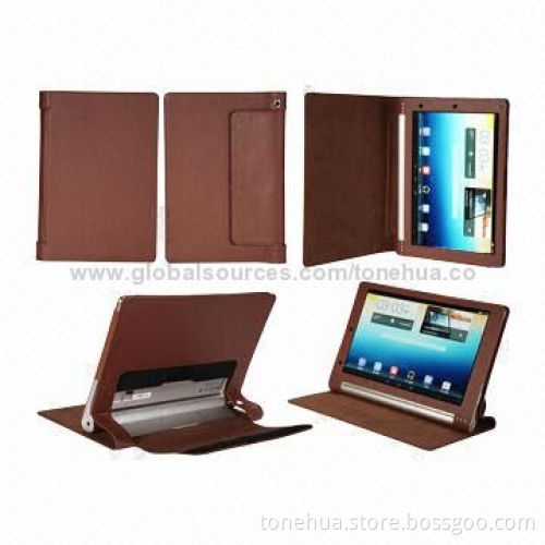 Hot Sale Back Stand PU Leather Case for Lenovo YOGA Tablet 10